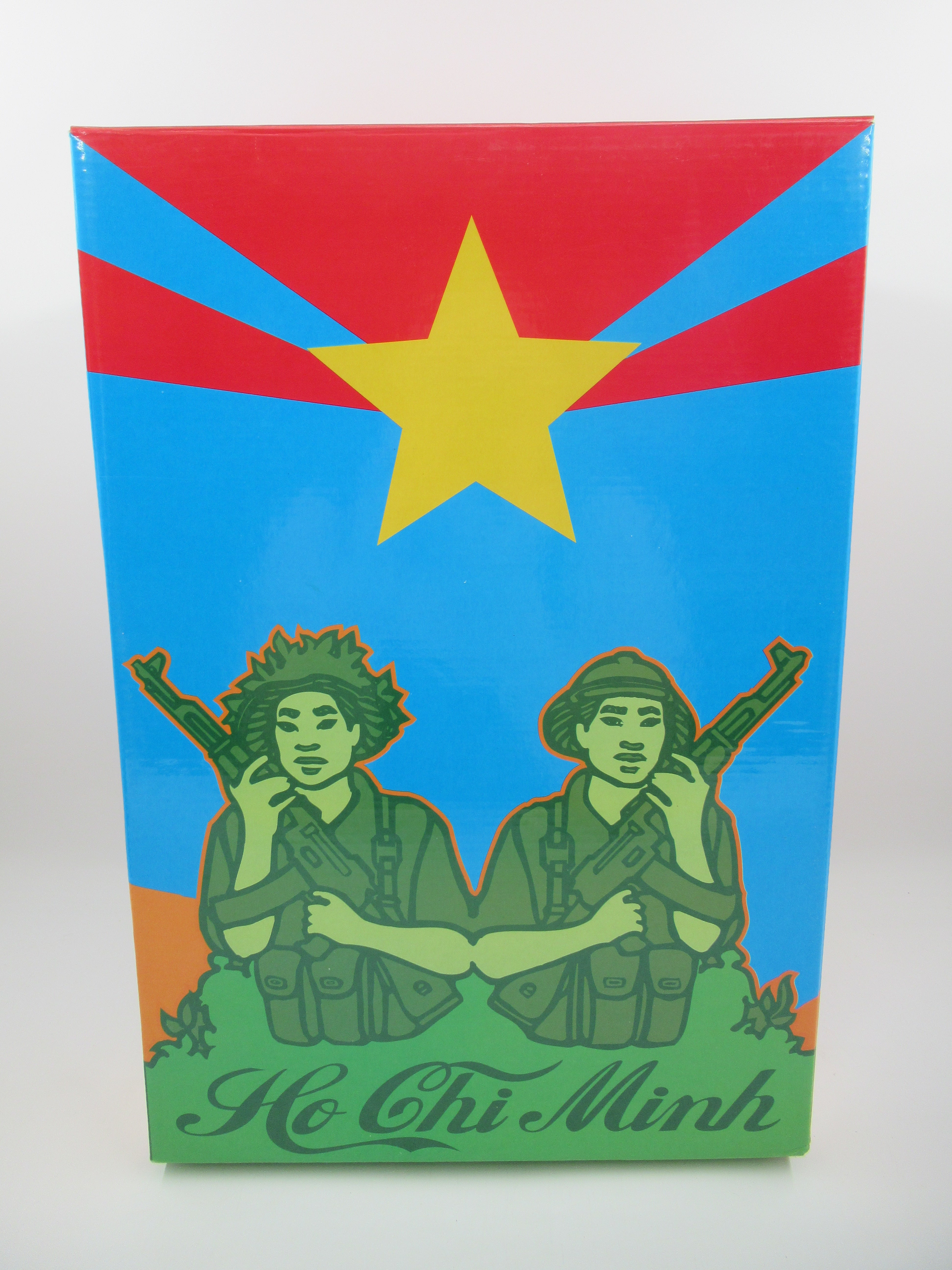 HO CHI MINH Bronze Bust - Kozik x Ultraviolence (2007) 3DRetro Exclusive Limited Art Toy with Box
